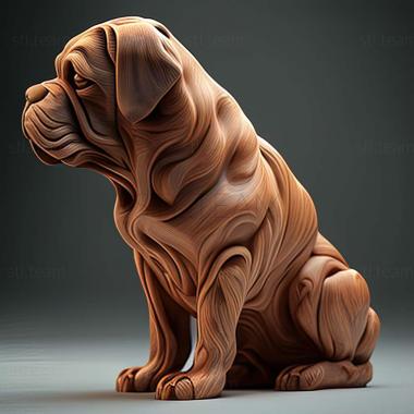 3D model Drever dog (STL)